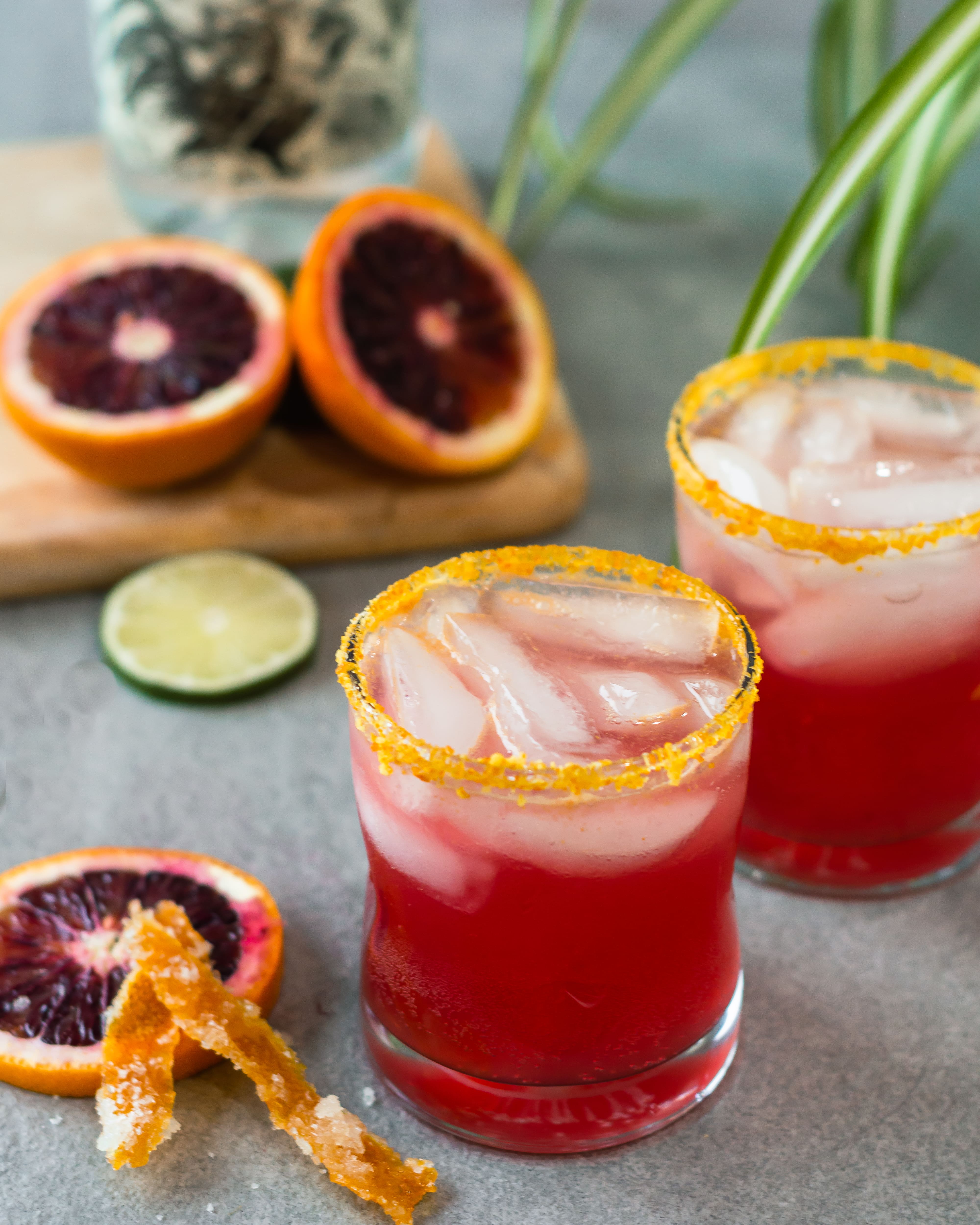 Blood Orange Simple Syrup